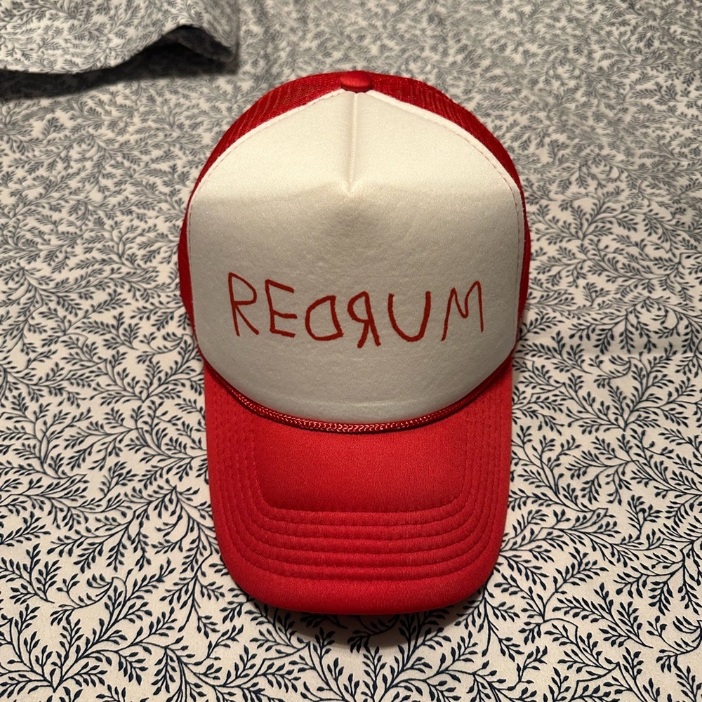 Redrum Hat Shining Jack Nicholson Overlook Hotel Room 237 Stephen King Kubrick
